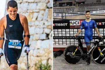 Νίκος Παπαγγελής: Ο πρωταθλητής ποδηλασίας που ακρωτηριάστηκε όταν ήταν 15 χρονών-ΒΙΝΤΕΟ