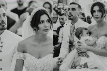 Όλο το διαδίκτυο μιλάει για την Μαρία: Συγκίνησε τους πάντες η νύφη που θηλάζει την κόρη της την ώρα του γάμου