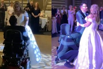 Δάκρυσε όλο το ίντερνετ: Γαμπρός σε αναπηρικό καροτσάκι ανεβαίνει στην πίστα και τους αφήνει όλους με το στόμα ανοιχτό