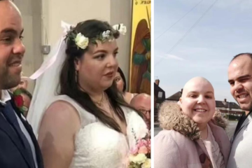 27χρονη με καρκίνο εκπλήρωσε το όνειρό της και παντρεύτηκε τον έρωτα της ζωής της